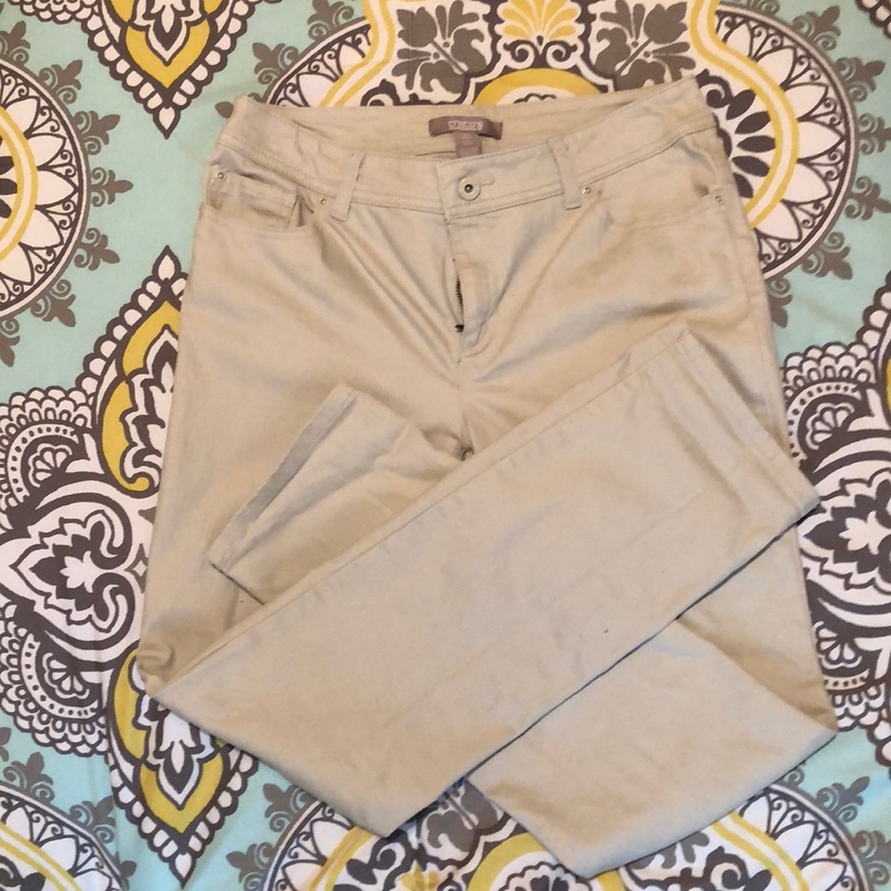 Basic Beige Jeans